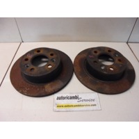 ZADNJI ZAVORNI DISKI OEM N. 6025307020 ORIGINAL REZERVNI DEL RENAULT ESPACE / GRAND ESPACE JE0 MK3 (03/1997 - 2003) DIESEL LETNIK 2001