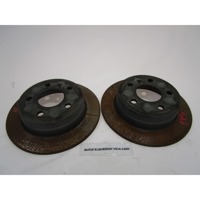 ZADNJI ZAVORNI DISKI OEM N. 1694230912 ORIGINAL REZERVNI DEL MERCEDES CLASSE B W245 T245 5P (2005 - 2011) DIESEL LETNIK 2008