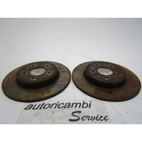 ZADNJI ZAVORNI DISKI OEM N. C2S49730 ORIGINAL REZERVNI DEL JAGUAR X-TYPE X400 MK1 BER/SW (2001-2005) DIESEL LETNIK 2005