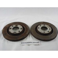 SPREDNJI ZAVORNI DISKI OEM N. NVE64311 ORIGINAL REZERVNI DEL CITROEN C3 / PLURIEL MK1 (2002 - 09/2005) DIESEL LETNIK 2005