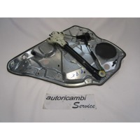 MEHANIZEM ZA ZADNJA VRATA  OEM N. 6Q0839752 ORIGINAL REZERVNI DEL VOLKSWAGEN POLO 9N (10/2001 - 2005) DIESEL LETNIK 2002