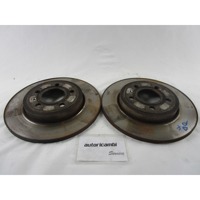 ZADNJI ZAVORNI DISKI OEM N. 8E0615601M ORIGINAL REZERVNI DEL AUDI A4 B7 8EC 8ED 8HE BER/SW/CABRIO (2004 - 2007) DIESEL LETNIK 2005