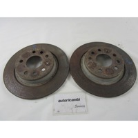 ZADNJI ZAVORNI DISKI OEM N. 12762290 ORIGINAL REZERVNI DEL SAAB 9-3 YS3F MK2 BER/SW/CABRIO (2003 - 2006) DIESEL LETNIK 2004