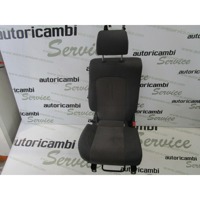 TRETJA VRSTA ENOJNI SEDEZ BLAGO OEM N. 23PSTSTALTEAXL5P8RMV5P ORIGINAL REZERVNI DEL SEAT ALTEA XL 5P8 R (2009 - 2015) DIESEL LETNIK 2010