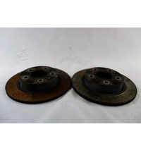 ZADNJI ZAVORNI DISKI OEM N. 9196587 ORIGINAL REZERVNI DEL OPEL ASTRA H A04 L48,L08,L35,L67 5P/3P/SW (2004 - 2007) DIESEL LETNIK 2006