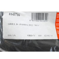 MASKA ODBIJACA OEM N. 143716 ORIGINAL REZERVNI DEL FIAT PANDA 319 (DAL 2011) BENZINA/METANO LETNIK 2012