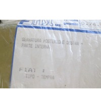CENTRALNO ZAKLEPANJE ZADNJIH DESNIH VRAT OEM N. 40/202 ORIGINAL REZERVNI DEL FIAT TIPO 160 (1988 -1992)BENZINA LETNIK 1988
