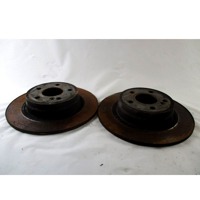 ZADNJI ZAVORNI DISKI OEM N. A2044231512 ORIGINAL REZERVNI DEL MERCEDES CLASSE C W204 BER/SW (2007 - 2011) DIESEL LETNIK 2008