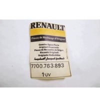 SPREDNJI KOLOTEK OEM N. 7700763893 ORIGINAL REZERVNI DEL RENAULT 5 SUPERCINQUE B/C40 (1984 - 1996)BENZINA LETNIK 1984