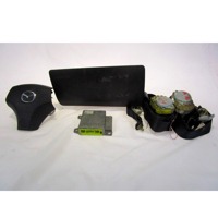 KIT AIRBAG KOMPLET OEM N. 16857 KIT AIRBAG COMPLETO ORIGINAL REZERVNI DEL MAZDA MPV LW MK2 (1999 - 2006) DIESEL LETNIK 2004