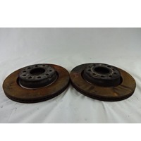 SPREDNJI ZAVORNI DISKI OEM N. 1K0615301AS ORIGINAL REZERVNI DEL VOLKSWAGEN GOLF PLUS 5M1 521 MK1 (2004 - 2009) BENZINA LETNIK 2006