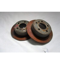 ZADNJI ZAVORNI DISKI OEM N. A1694230912 ORIGINAL REZERVNI DEL MERCEDES CLASSE A W169 5P C169 3P R (05/2008 - 2012) DIESEL LETNIK 2010