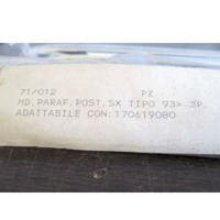 ZUNANJI PROFILI IN LETVE OEM N. 170619080 ORIGINAL REZERVNI DEL FIAT TIPO 160 R (1992 - 1995)BENZINA LETNIK 1992