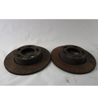 ZADNJI ZAVORNI DISKI OEM N. 1J0615601Q ORIGINAL REZERVNI DEL AUDI TT 8N (1998 - 2006) BENZINA LETNIK 2000