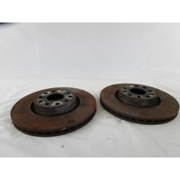 SPREDNJI ZAVORNI DISKI OEM N. 5Q0615301F ORIGINAL REZERVNI DEL VOLKSWAGEN PASSAT B6 3C2 3C5 BER/SW (2005 - 09/2010)  DIESEL LETNIK 2007