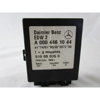 RACUNALNIK AVTOALARMA/BLOKADA MOTORJA OEM N. A0004461044 ORIGINAL REZERVNI DEL MERCEDES CLASSE V / VITO W638 (01/1999 - 12/2003) DIESEL LETNIK 2001