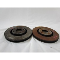 SPREDNJI ZAVORNI DISKI OEM N. NVE64311 ORIGINAL REZERVNI DEL PEUGEOT 3008 MK1 0U (2009 - 2016) DIESEL LETNIK 2011