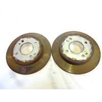 ZADNJI ZAVORNI DISKI OEM N. 5841107500 ORIGINAL REZERVNI DEL KIA PICANTO SA BA MK1 R (2008 - 2011) BENZINA/GPL LETNIK 2010