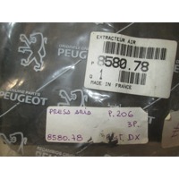 DRUGI ZUNANJI DODATKI OEM N. 8580.78 ORIGINAL REZERVNI DEL PEUGEOT 206 / 206 CC 2A/C 2D 2E/K (1998 - 2003) BENZINA LETNIK 2003