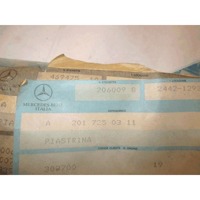 OKRASNE LETVICE VRAT  OEM N. A2017520311 ORIGINAL REZERVNI DEL MERCEDES CLASSE 190 W201 (1982 - 1993)BENZINA LETNIK 1982