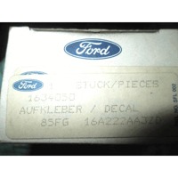 ZUNANJI PROFILI IN LETVE OEM N. 85FG16A222AA3ZD ORIGINAL REZERVNI DEL FORD FIESTA GFBT MK1 (1976 - 1983)BENZINA LETNIK 1976