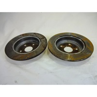 ZADNJI ZAVORNI DISKI OEM N. 204004121 ORIGINAL REZERVNI DEL TOYOTA COROLLA VERSO ZER ZZE12 R1 (2004 - 2009) BENZINA LETNIK 2005