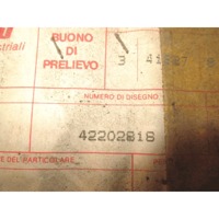 DRUGI ZUNANJI DODATKI OEM N. 42202818 ORIGINAL REZERVNI DEL IVECO SERIE 190 260 330 (1979 - 1993)DIESEL LETNIK 1987