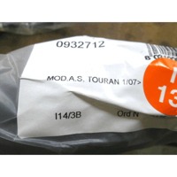 OKRASNI PROFILI SPREDNJEGA ODBIJACA  OEM N. 1T0807717 ORIGINAL REZERVNI DEL VOLKSWAGEN TOURAN 1T2 MK1 R1 (2006 - 2010)DIESEL LETNIK 2006