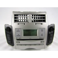 RADIO CD / OJACEVALNIK / IMETNIK HIFI OEM N. 86120-0D210 ORIGINAL REZERVNI DEL TOYOTA YARIS P9 MK2 (01/2006 - 2009) BENZINA LETNIK 2008