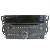 RADIO CD / OJACEVALNIK / IMETNIK HIFI OEM N. 96989221 ORIGINAL REZERVNI DEL CHEVROLET AVEO MK1 T250 (2006 - 2011) BENZINA/GPL LETNIK 2010