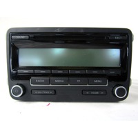 RADIO CD / OJACEVALNIK / IMETNIK HIFI OEM N. 1K0035186AA ORIGINAL REZERVNI DEL VOLKSWAGEN GOLF VI 5K1 517 AJ5 MK6 (2008-2012) DIESEL LETNIK 2010