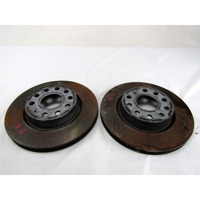 SPREDNJI ZAVORNI DISKI OEM N. 1K0615301AS ORIGINAL REZERVNI DEL VOLKSWAGEN CADDY 2KB 2KJ 2CB 2CJ MK3 (2004 - 2010)DIESEL LETNIK 2006