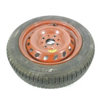 REZERVNO KOLO OEM N. RUOTA ORIGINAL REZERVNI DEL FIAT SEICENTO 600 187 MK2 (1998 - 04/2005)BENZINA LETNIK 1998