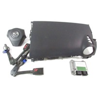 KIT AIRBAG KOMPLET OEM N. 17876 KIT AIRBAG COMPLETO ORIGINAL REZERVNI DEL MAZDA 3 MK1 BK (2003 - 2009)DIESEL LETNIK 2005