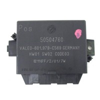 ECU PARKIRNI SENZORJI OEM N. 50504760 ORIGINAL REZERVNI DEL ALFA ROMEO 159 939 BER/SW (2005 - 2013) DIESEL LETNIK 2007