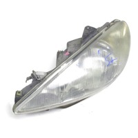 SPREDNJI LEVI ZAROMETI  OEM N. 9632689380 ORIGINAL REZERVNI DEL PEUGEOT 206 / 206 CC 2A/C 2D 2E/K (1998 - 2003) BENZINA LETNIK 2000