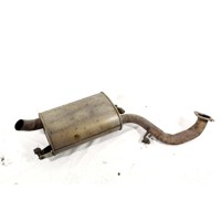 ZADNJI LONEC OEM N. 19245 SILENZIATORE TERMINALE DI SCARICO ORIGINAL REZERVNI DEL TOYOTA COROLLA VERSO ZER ZZE12 R1 (2004 - 2009) DIESEL LETNIK 2009