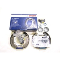 0204114039 KIT GANASCE FRENO A TAMBURO POSTERIORE BOSCH SUPER PRO PEUGEOT 306 1.9 D 5P RICAMBIO NUOVO