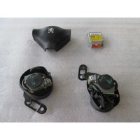 KIT AIRBAG KOMPLET OEM N. 9465 KIT AIRBAG COMPLETO ORIGINAL REZERVNI DEL PEUGEOT 206 / 206 CC 2A/C 2D 2E/K (1998 - 2003) BENZINA LETNIK 1999