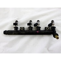 3219018301 TUBO INIEZIONE CON SERIE INIETTORI BENZINA LANCIA Y 1.2 B 44KW 5M 3P (2003) RICAMBIO USATO 