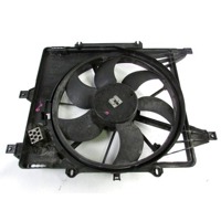 VENTILATOR HLADILNIKA OEM N. 7701070217 ORIGINAL REZERVNI DEL RENAULT CLIO BB CB MK2 R / CLIO STORIA (05/2001 - 2012) BENZINA/GPL LETNIK 2008