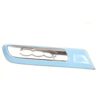 ZUNANJI PROFILI IN LETVE OEM N. 735431948 ORIGINAL REZERVNI DEL FIAT 500 CINQUECENTO 312 MK3 (2007 - 2015) BENZINA LETNIK 2010