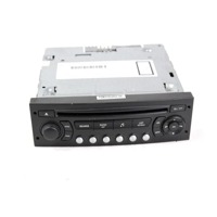 RADIO CD / OJACEVALNIK / IMETNIK HIFI OEM N. 9660646477 ORIGINAL REZERVNI DEL PEUGEOT 307 3A/B/C/E/H BER/SW/CABRIO (2001 - 2009) BENZINA LETNIK 2007