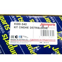 KDD-542 KIT CINGHIA DENTATA DISTRIBUZIONE CON TENDICINGHIA JAPANPARTS MITSUBISHI PAJERO 3.5 V6 24V 153 KW RICAMBIO NUOVO