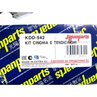 KDD-542 KIT CINGHIA DENTATA DISTRIBUZIONE CON TENDICINGHIA JAPANPARTS MITSUBISHI PAJERO 3.5 V6 24V 153 KW RICAMBIO NUOVO