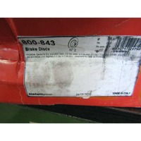 SPREDNJI ZAVORNI DISKI OEM N. 51712-3B000 ORIGINAL REZERVNI DEL HYUNDAI SANTA FE SM MK1 (2000 - 2006) DIESEL LETNIK 2001