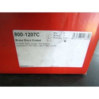 ZADNJI ZAVORNI DISKI OEM N. 58411-38310 ORIGINAL REZERVNI DEL HYUNDAI MATRIX FC (2001 - 2010)DIESEL LETNIK 2002