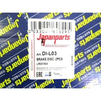 SPREDNJI ZAVORNI DISKI OEM N. LR031843 ORIGINAL REZERVNI DEL LAND ROVER RANGE ROVER L322 MK3 R (2009 - 2012)DIESEL LETNIK 2010