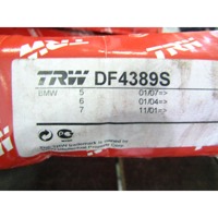 ZADNJI ZAVORNI DISKI OEM N. 34216864046 ORIGINAL REZERVNI DEL BMW SERIE 7 E65/E66/E67/E68 LCI R (2005 - 2008) DIESEL LETNIK 2005