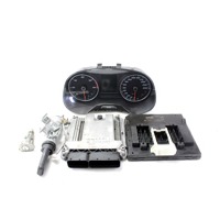 KOMPLET ODKLEPANJE IN VZIG  OEM N. 56777 KIT ACCENSIONE AVVIAMENTO ORIGINAL REZERVNI DEL SEAT LEON 5F1 MK3 (2012- 2020)DIESEL LETNIK 2015